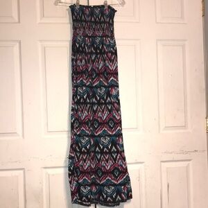 Women’s Mix & Co. Aztec-Print Maxi Dress